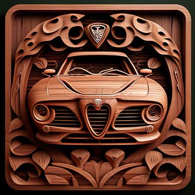 3D model Alfa Romeo GTA (STL)